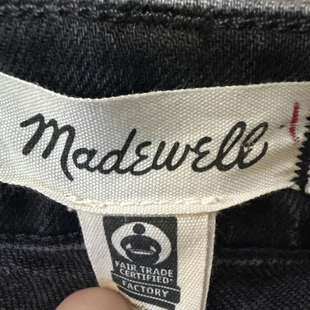MADEWELL The Curvy '90s Straight Jeans Women's Size 33 Belmere Wash - Picture 3 of 12